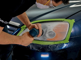 3M trizact-refining-disc detail highlighting fine abrasive pattern for smooth finish