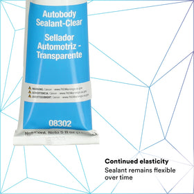 3M Ultrapro clear sealant texture close-up showing smooth consistency and low-shrink benefit