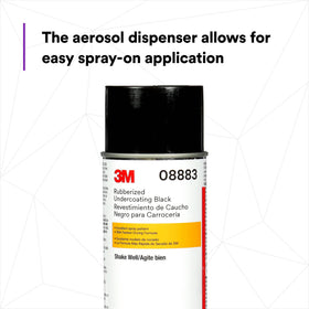 3M undercoating applied in garage environment demonstrating professional application