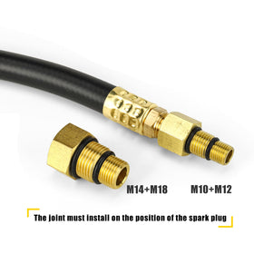 3mirrors 1/4 NPT quick-connect detail for fast compressor attachment benefit