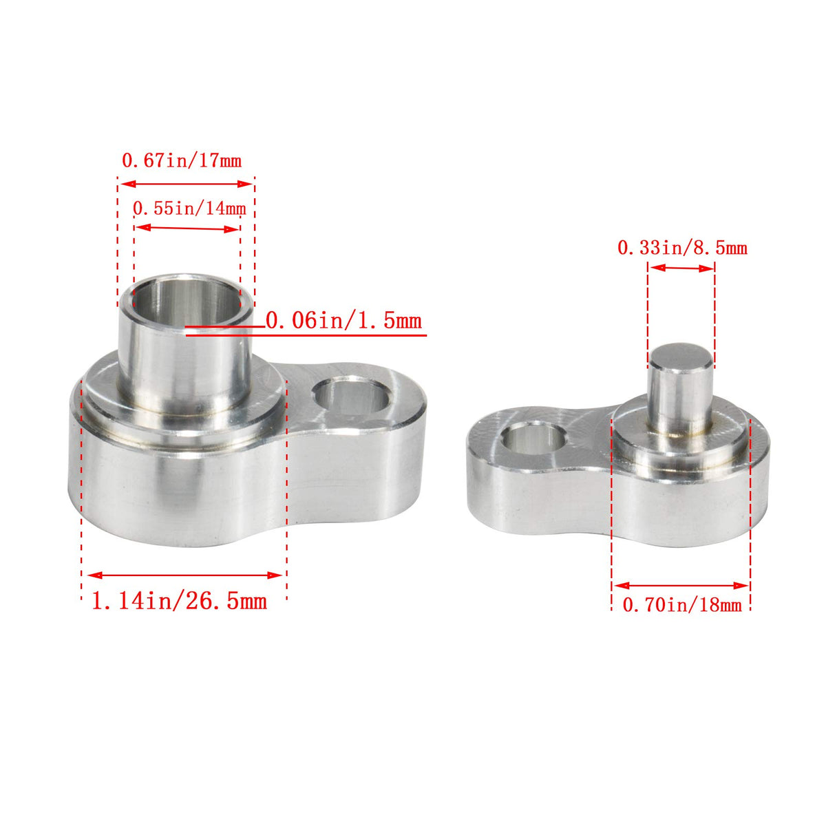 3mirrors aluminum knob texture image showing ergonomic grip and precise fit benefit