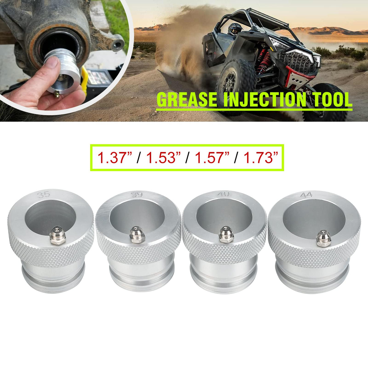 3mirrors double O-ring detail showing seal that prevents leaks and keeps contaminants out