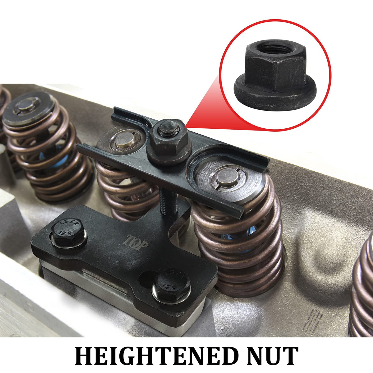 3mirrors CNC-machined bolts and higher nuts for strength