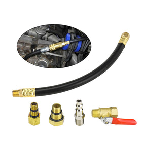 3mirrors hose texture and brass fittings demonstrating robust airflow delivery