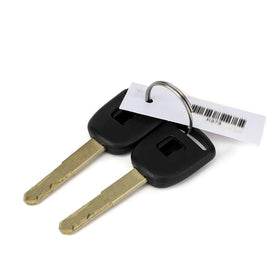 3mirrors keys inserted in vehicle ignition demonstrating restored operation