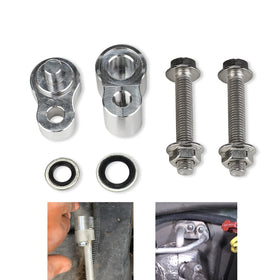 3mirrors stainless steel bolts and nuts arranged to show corrosion resistance