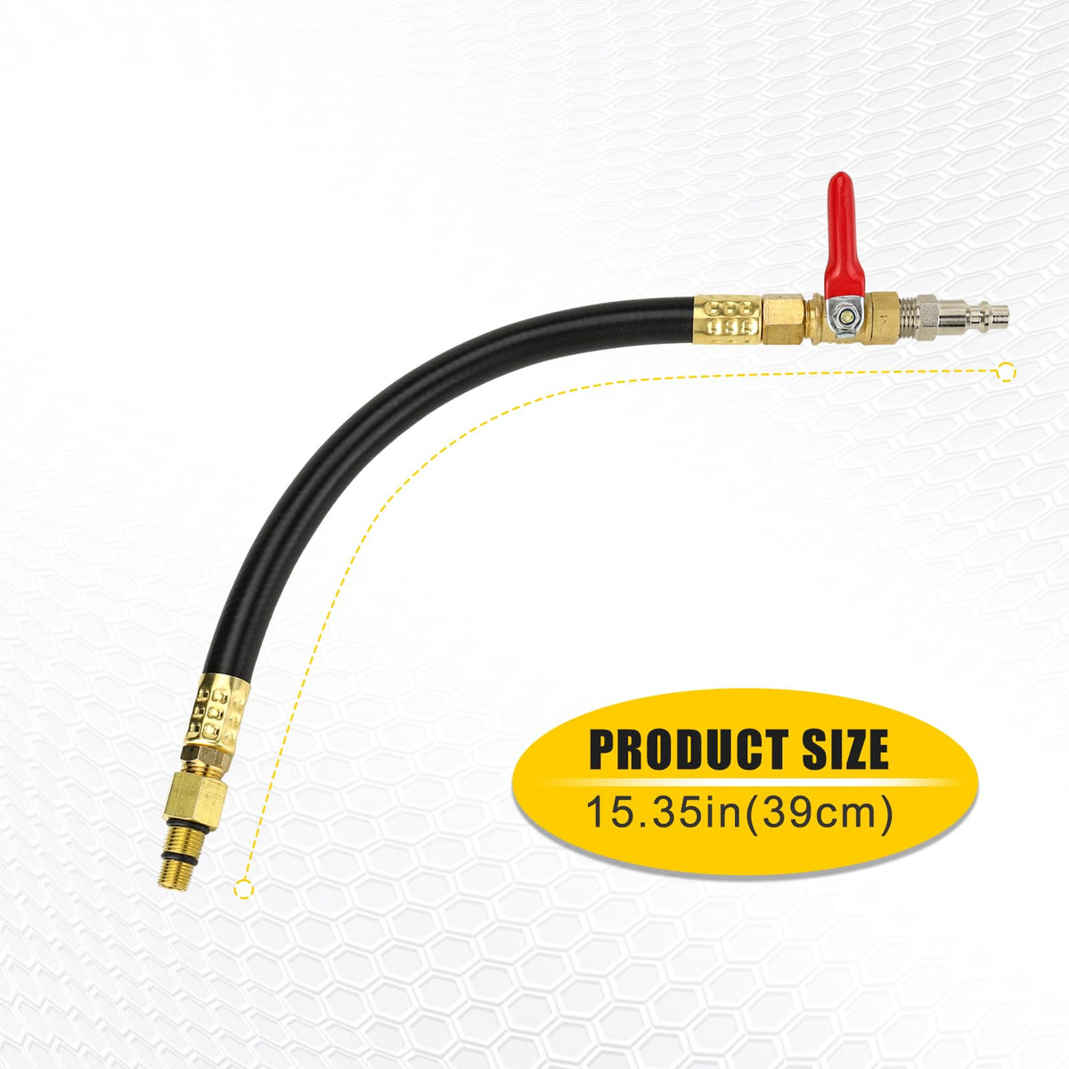3mirrors adapter screwed into spark plug hole showing secure connection