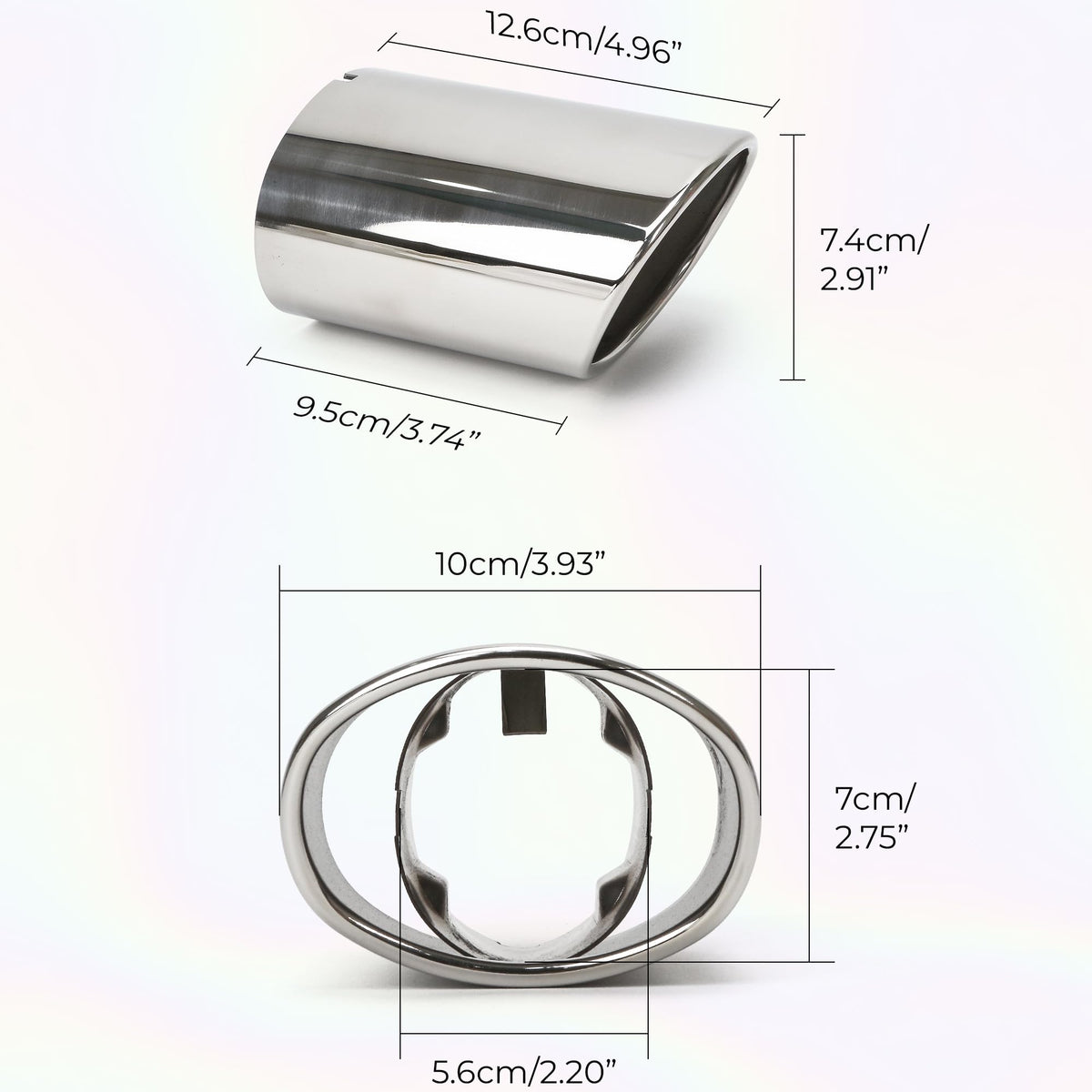 3TVol close-up of polished stainless steel finish for corrosion resistance benefit