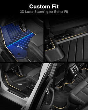 3W cargo liner laid flat in BMW X3 trunk for spill containment