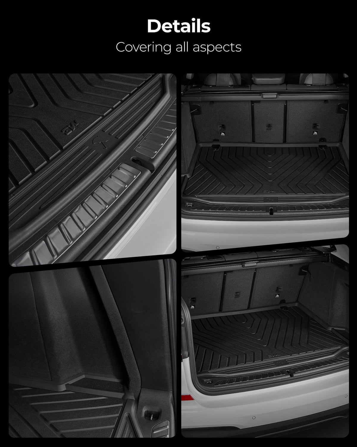 3W packaged cargo liner showing retail-ready label and contents