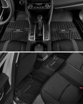 3W lifestyle Civic interior showcase conveying tidy cabin and professional finish