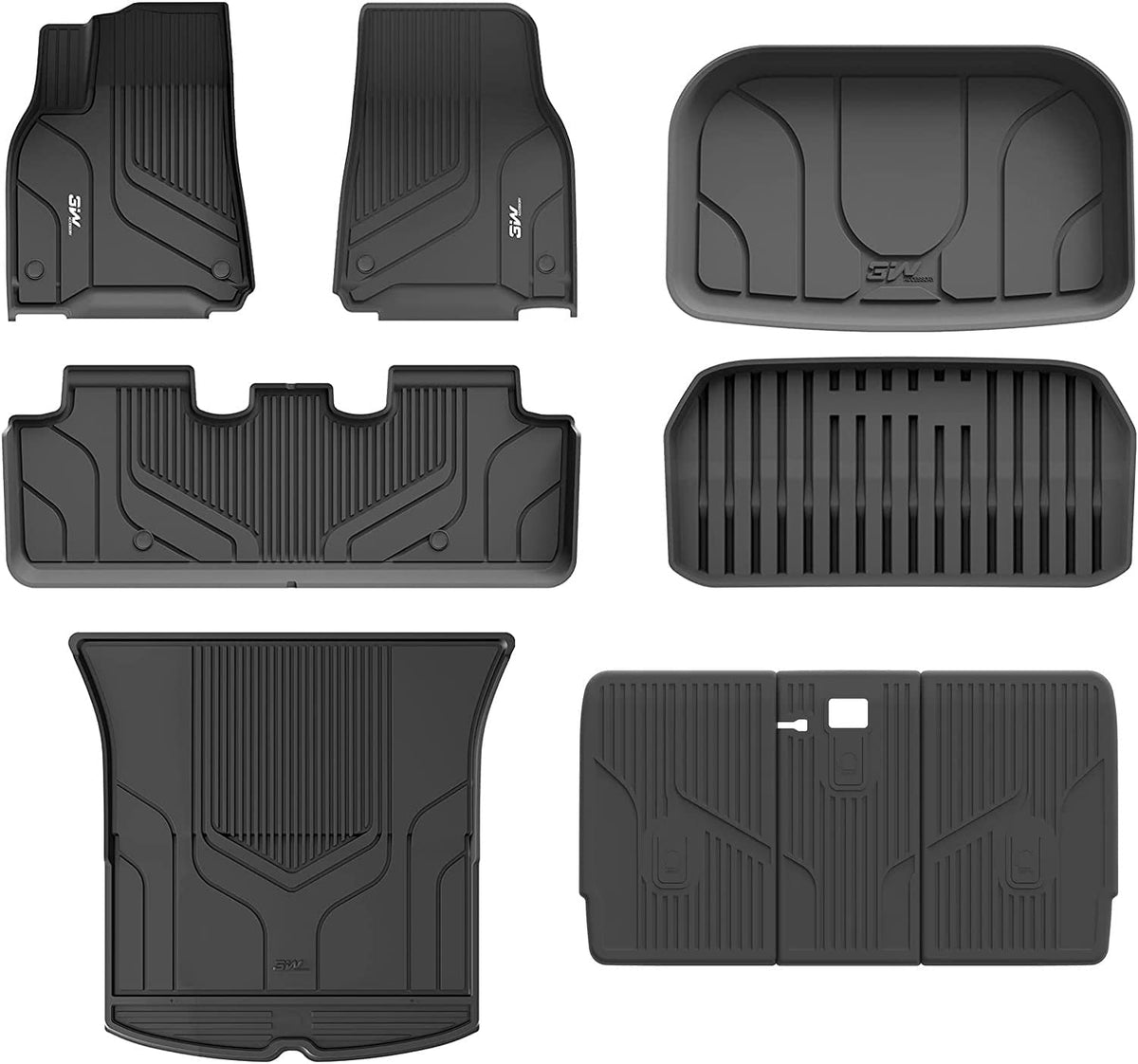 3W front liners top view showing precise fit and full coverage benefit
