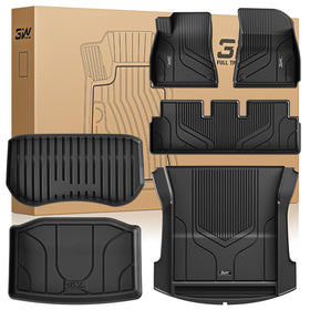 3W mats front driver and passenger view showing custom fit and protection