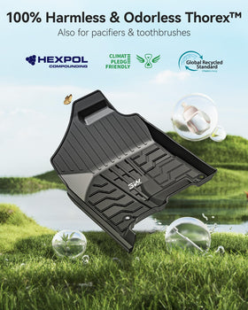 3W raised lip and channel detail retaining liquids and debris effectively