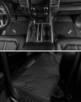3W rear row liners installed offering complete cargo protection