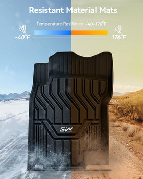 3W rear floor mat edge contour protecting carpet from spills benefit