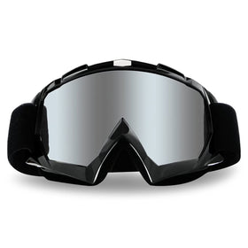 4-FQ goggles front view showing streamlined design and full-face coverage benefit