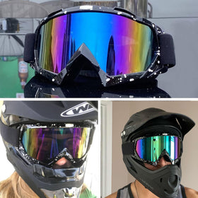 4-FQ reflective lens close-up highlighting anti-fog benefit