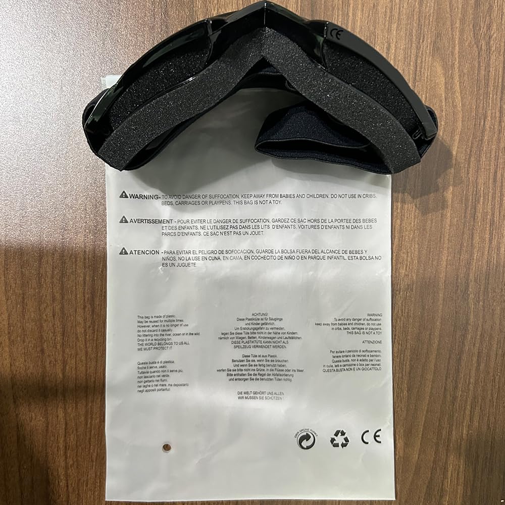 4-FQ goggles in snowy landscape illustrating versatility for winter sports
