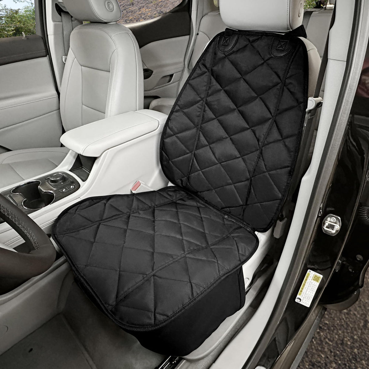 4Knines front seat cover full view protecting seat and interior