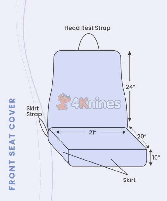 4Knines detail of UV-coated straps and quick-release clips for secure installation