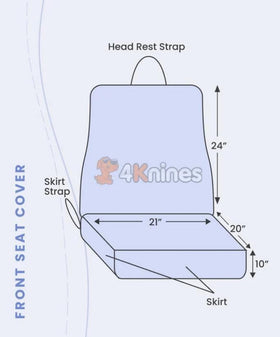 4Knines detail of UV-coated straps and quick-release clips for secure installation