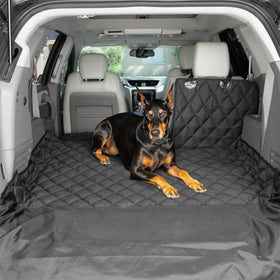4Knines front view of cargo liner showing full coverage and protection