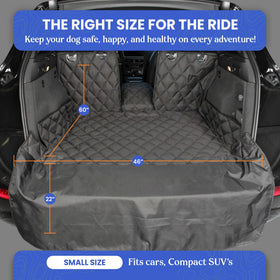 4Knines underside non-slip backing preventing liner movement during travel