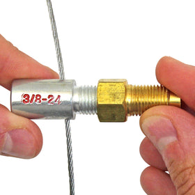 4LIFETIMELINES close-up of permanently stamped thread markings for fast selection
