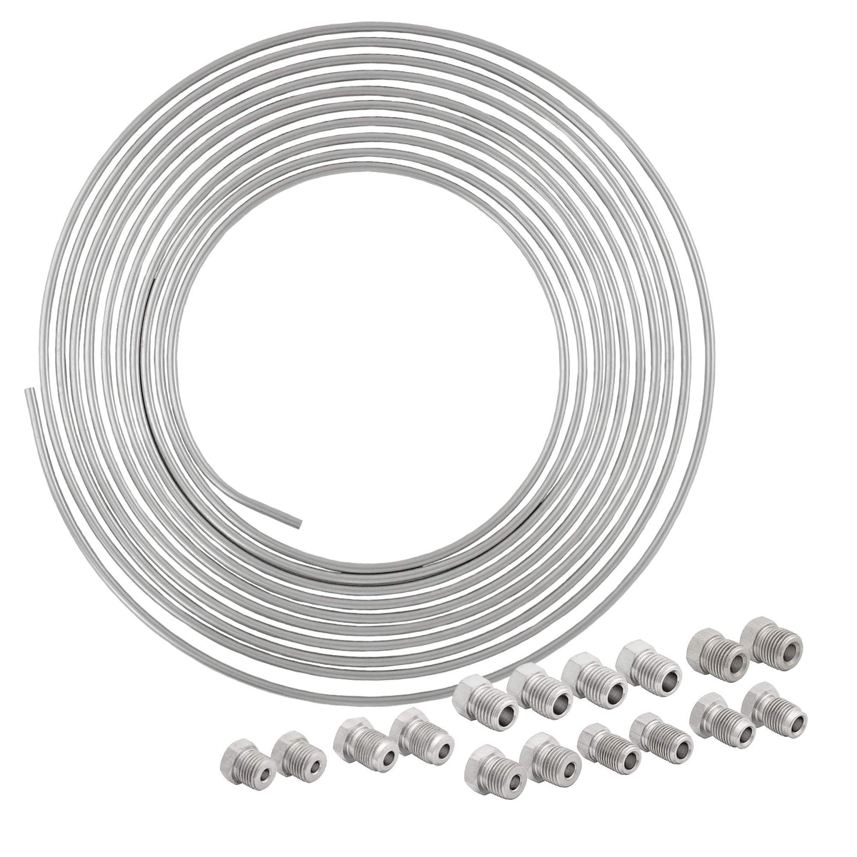 4LIFETIMELINES front packaging showing complete brake line kit benefit durability