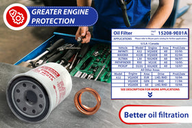 4STEED MOTORS filter label with part number confirming accurate replacement