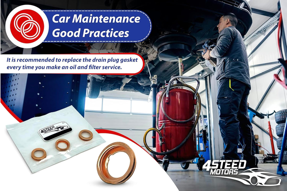 4STEED MOTORS filter side with threads visible to confirm correct fit and easy installation