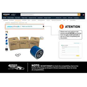 4STEED MOTORS workshop oil-change setup with tools, streamlines service efficiency