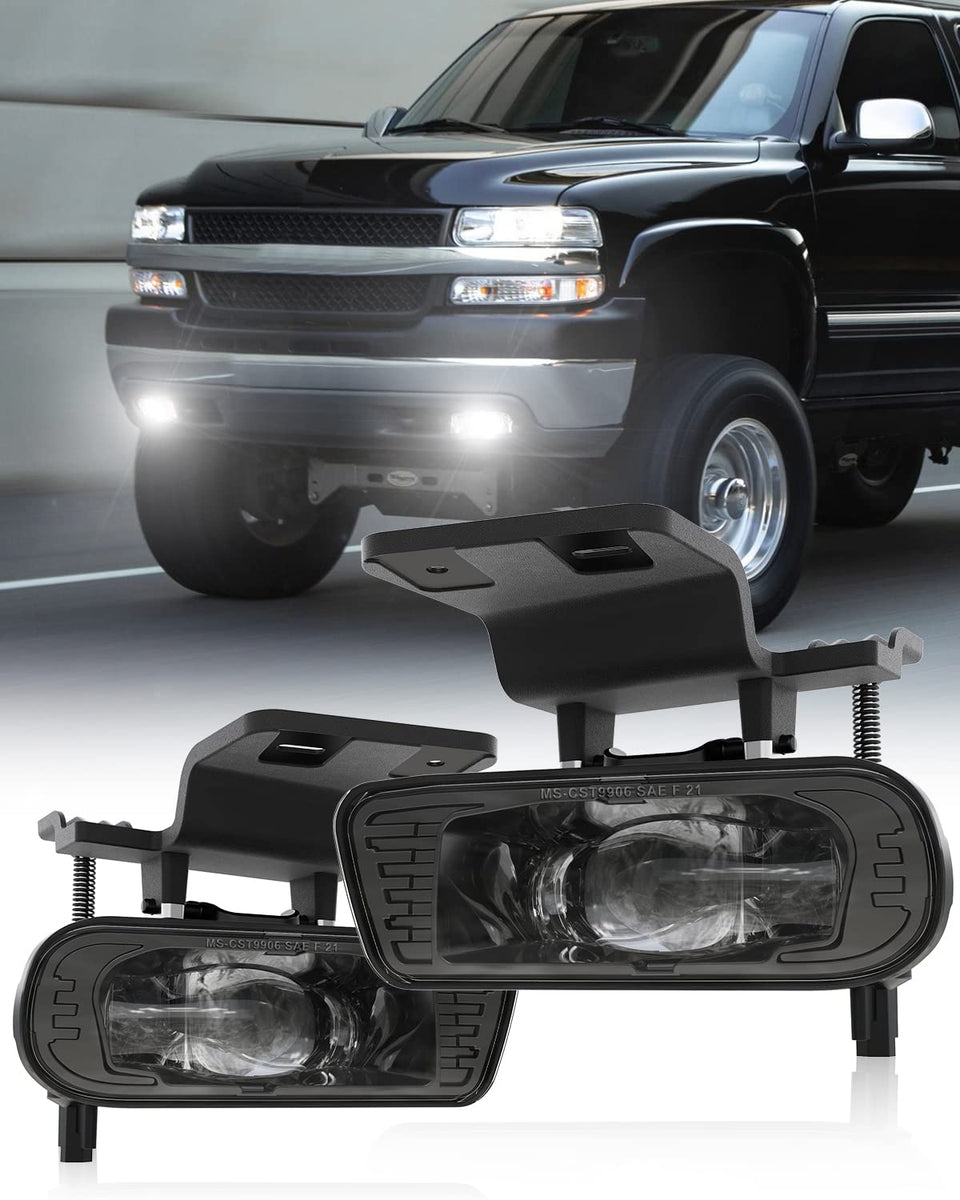 4X4FLSTC front assembly clear lens showing clean fit and improved visibility