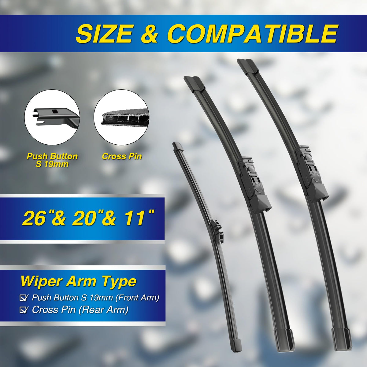 5 PLUS silicone wiping edge close-up showing smooth surface and durability
