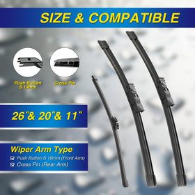 5 PLUS silicone wiping edge close-up showing smooth surface and durability