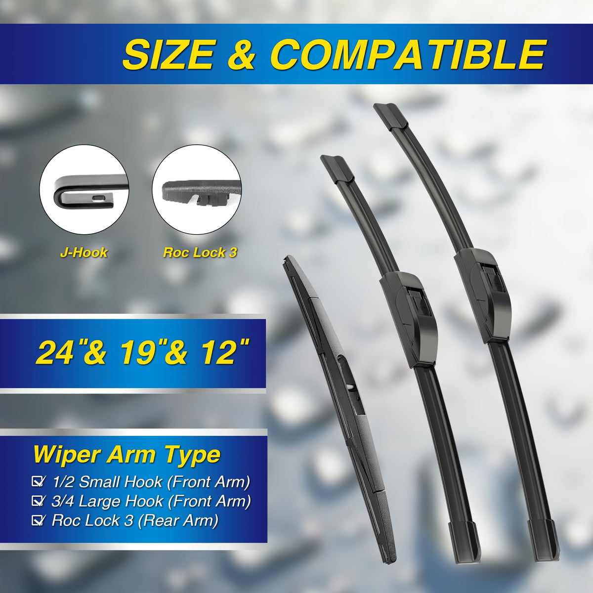 5 PLUS close-up of silicone edge with graphene coating for smoother wipe