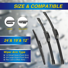 5 PLUS close-up of silicone edge with graphene coating for smoother wipe