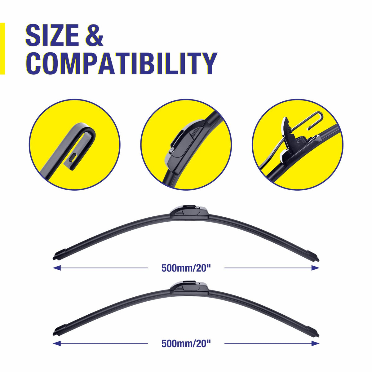 5 PLUS detail of quick-connect clip for tool-free installation on J and U hook arms