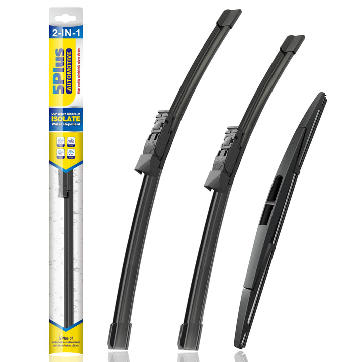5 PLUS front blade packaging showing kit and fitment benefits