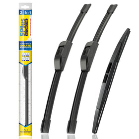 5 PLUS front packaging showing 3-pack and fitment for clarity
