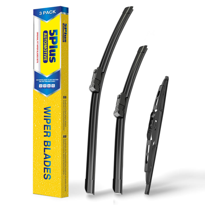5 PLUS front packaging showing kit contents and clear fit guidance