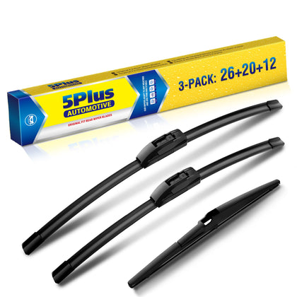 5 PLUS front packaging showing fit for Highlander and clear labeling benefit