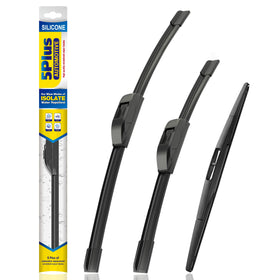 5 PLUS front packaging showing complete 3-pack and fitment for Honda Fit - clear fit info