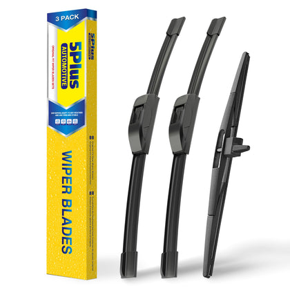 5 PLUS front packaging showing full blade set and fitment information for Honda Pilot