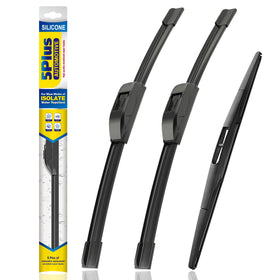 5 PLUS front packaging showing complete 3-pack and fitment information for convenience