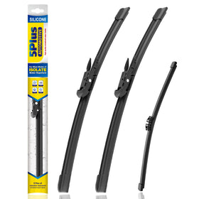 5 PLUS front packaging showing 3-pack and sizes for quick identification and convenience
