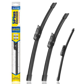 5 PLUS front packaging showing three blades and fitment details for VW Atlas
