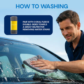 5 PLUS wipers on car in rain, improves visibility and safer driving in wet weather