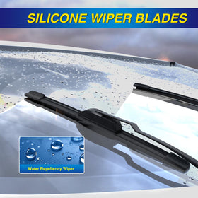 5 PLUS metal frame detail with memory springs for consistent windshield contact
